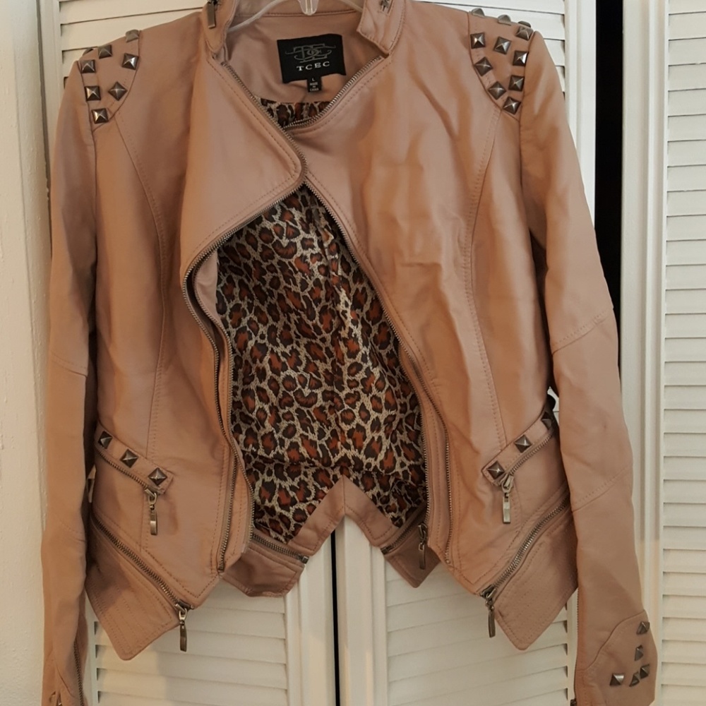 Junior Women's Faux Leather Jacket